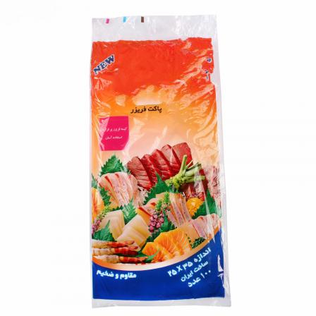 کیسه فریزر 100 عددی جنس مرغوب