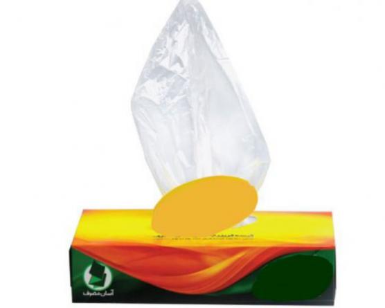 مشخصات کیسه فریزر طرح دستمال کاغذی