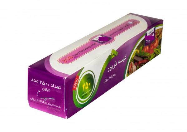 توزیع مستقیم کیسه فریزر رولی عمده