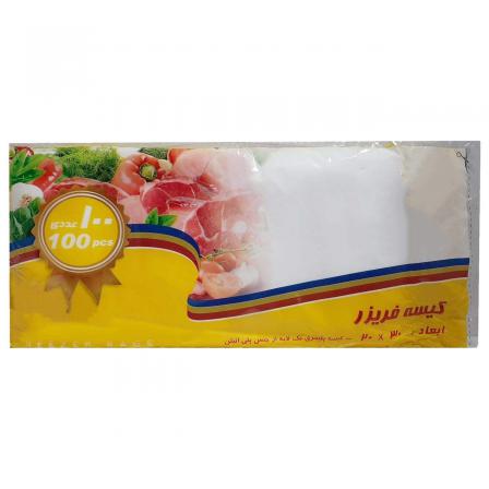 نحوه قیمت گذاری انواع کیسه فریزر 100 عددی