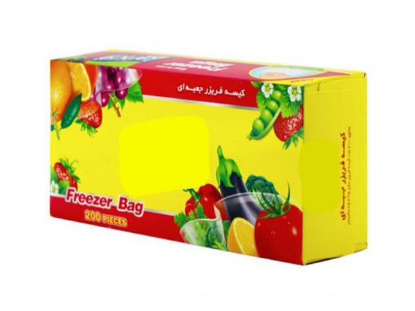 مرکز فروش کیسه فریزر نیلی جعبه ای