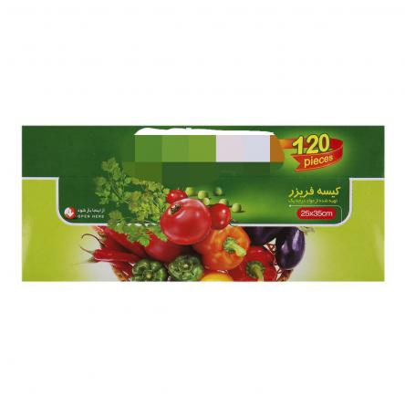 خرید آسان انواع کیسه فریزر جعبه ای ۱۲۰عددی