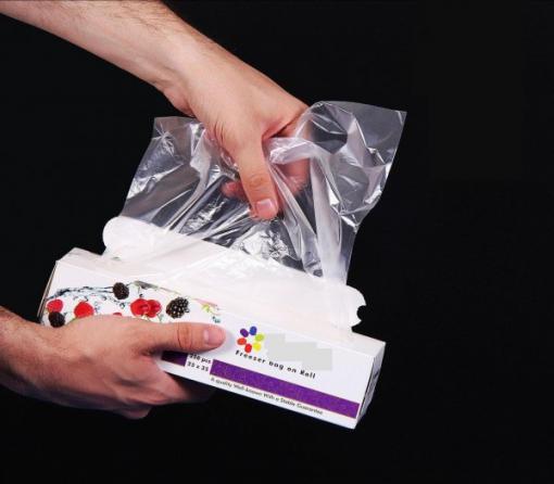 محل عرضه انواع کیسه فریزر جعبه ای