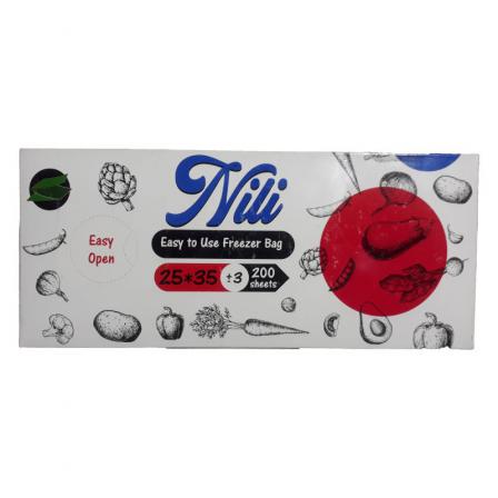 صادرات کیسه فریزر استاندارد نیلی