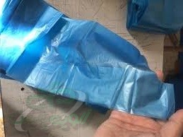 خرید و قیمت نایلکس دسته دار آبی