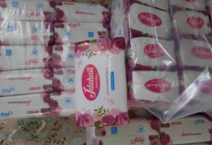 قیمت نایلون بسته بندی دستمال کاغذی