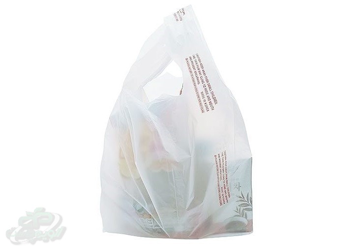 پلاستیک دسته دار شیری