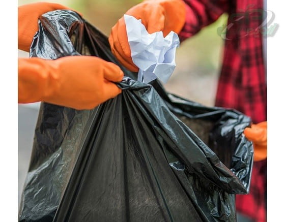 قیمت نایلون زباله سایز 90×120