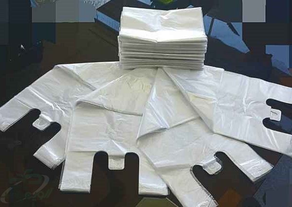 پلاستیک دسته دار شیری