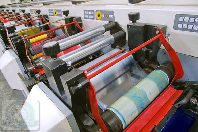 تولید نایلون رولی جرقه گیری شده